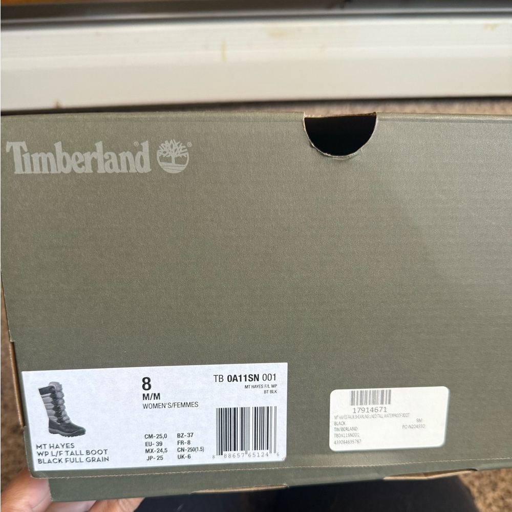 Timberland Black Women's Winter Boots